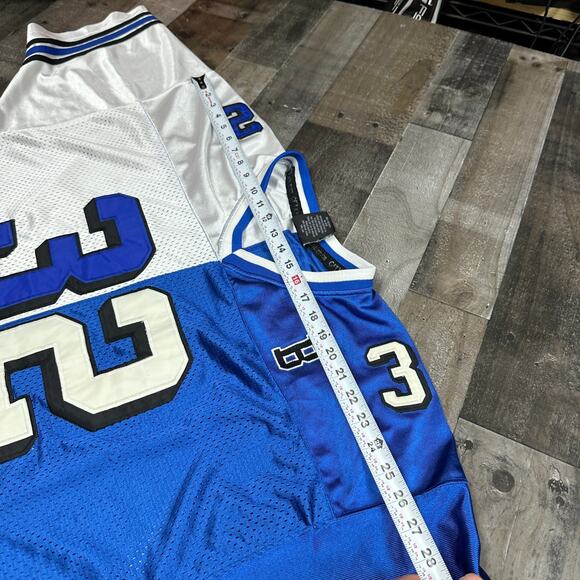 City Athletics Brooklyn Jersey XXL #32 Blue/White New York Rap HIp Hop - Picture 3 of 9